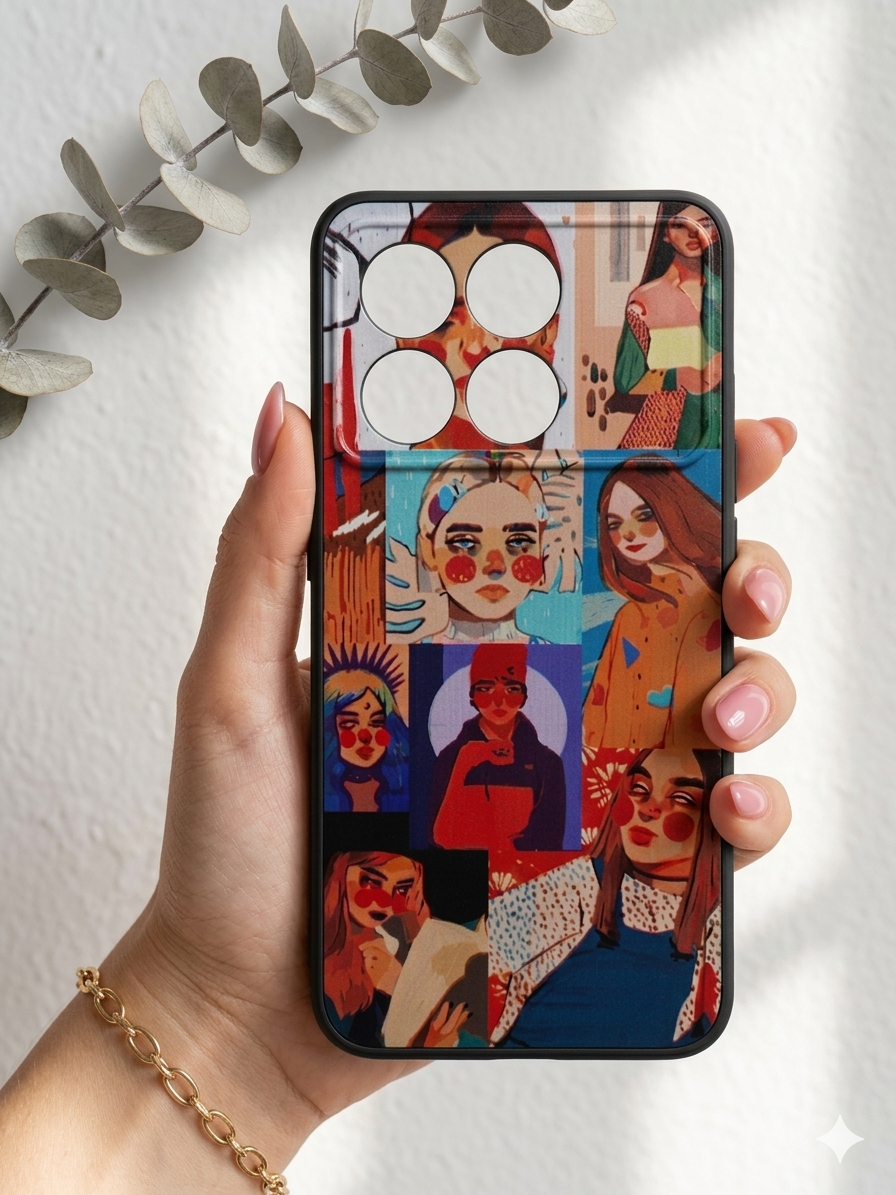 قاب طرح دار پالیز شیائومی Poco X6 pro