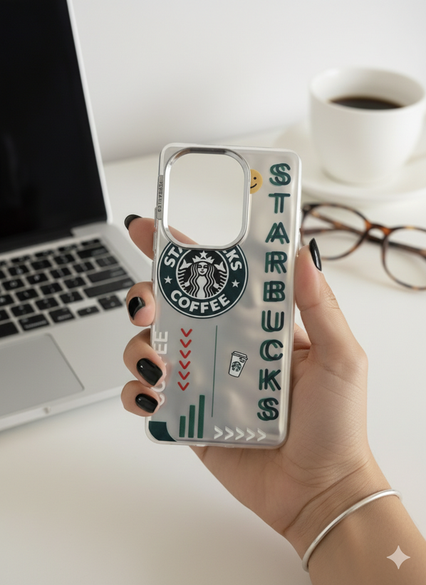 قاب طرح دار دفورمه استارباکس شیائومی Note 14s