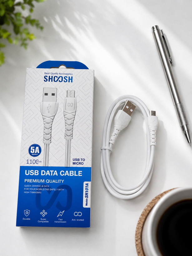 کابل شارژ میکرو شوش Shoosh مدل SH1۰۱A