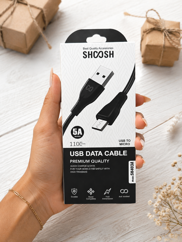 کابل شارژ میکرو شوش Shoosh مدل SH403A