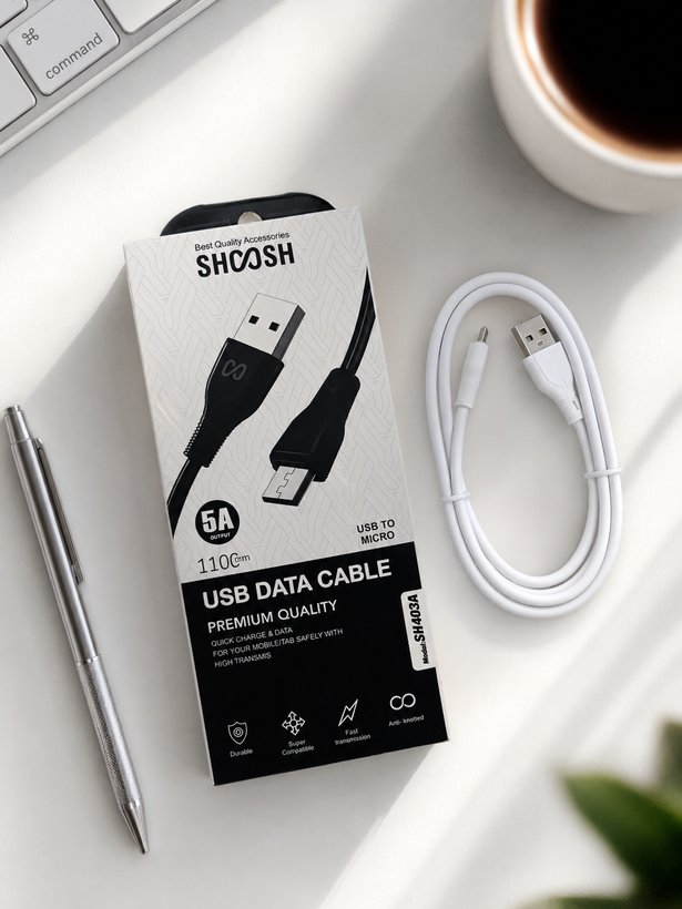 کابل شارژ میکرو شوش Shoosh مدل SH403A