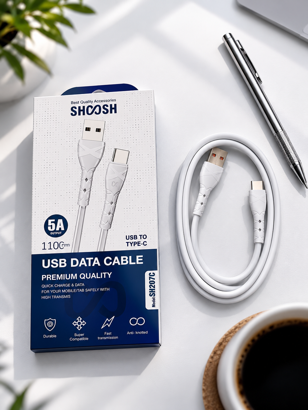 کابل شارژ تایپ سی شوش Shoosh مدل SH207C