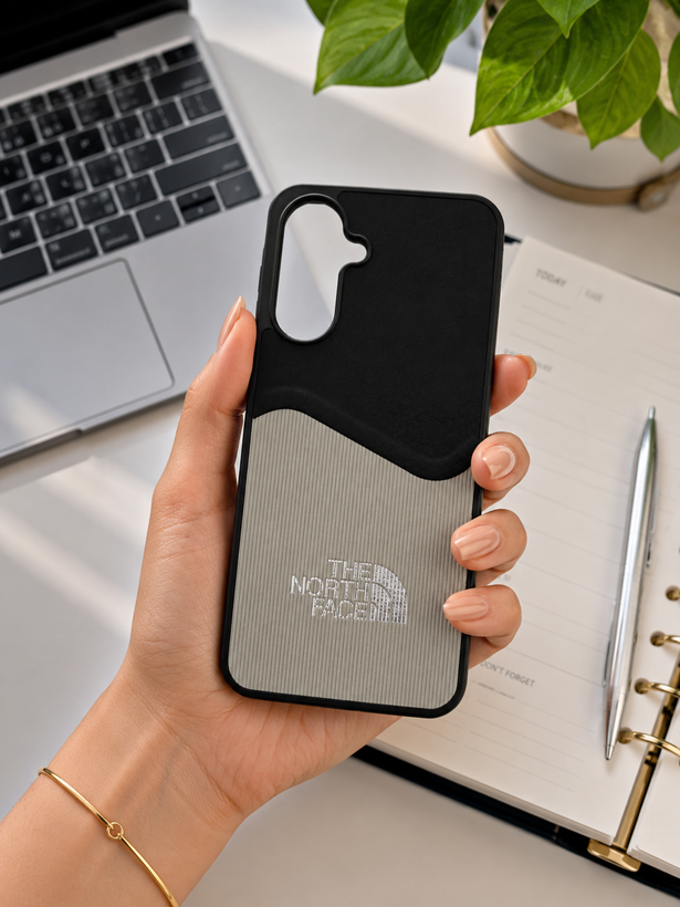 قاب طرح چرمی کبریتی سامسونگ S25Fe