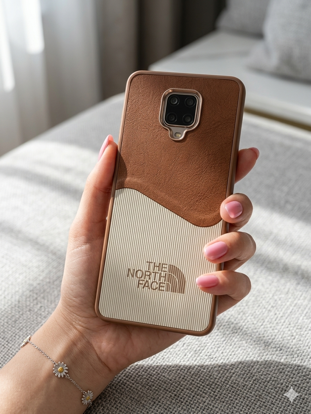 قاب طرح چرمی کبریتی شیائومی Note 9 pro