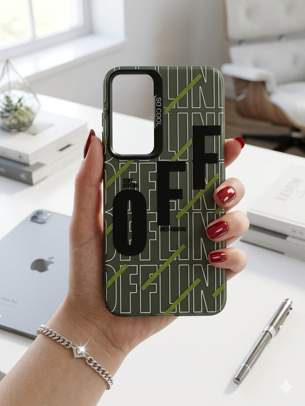 قاب طرح دار Socool برجسته سامسونگ A13 طرح OFF