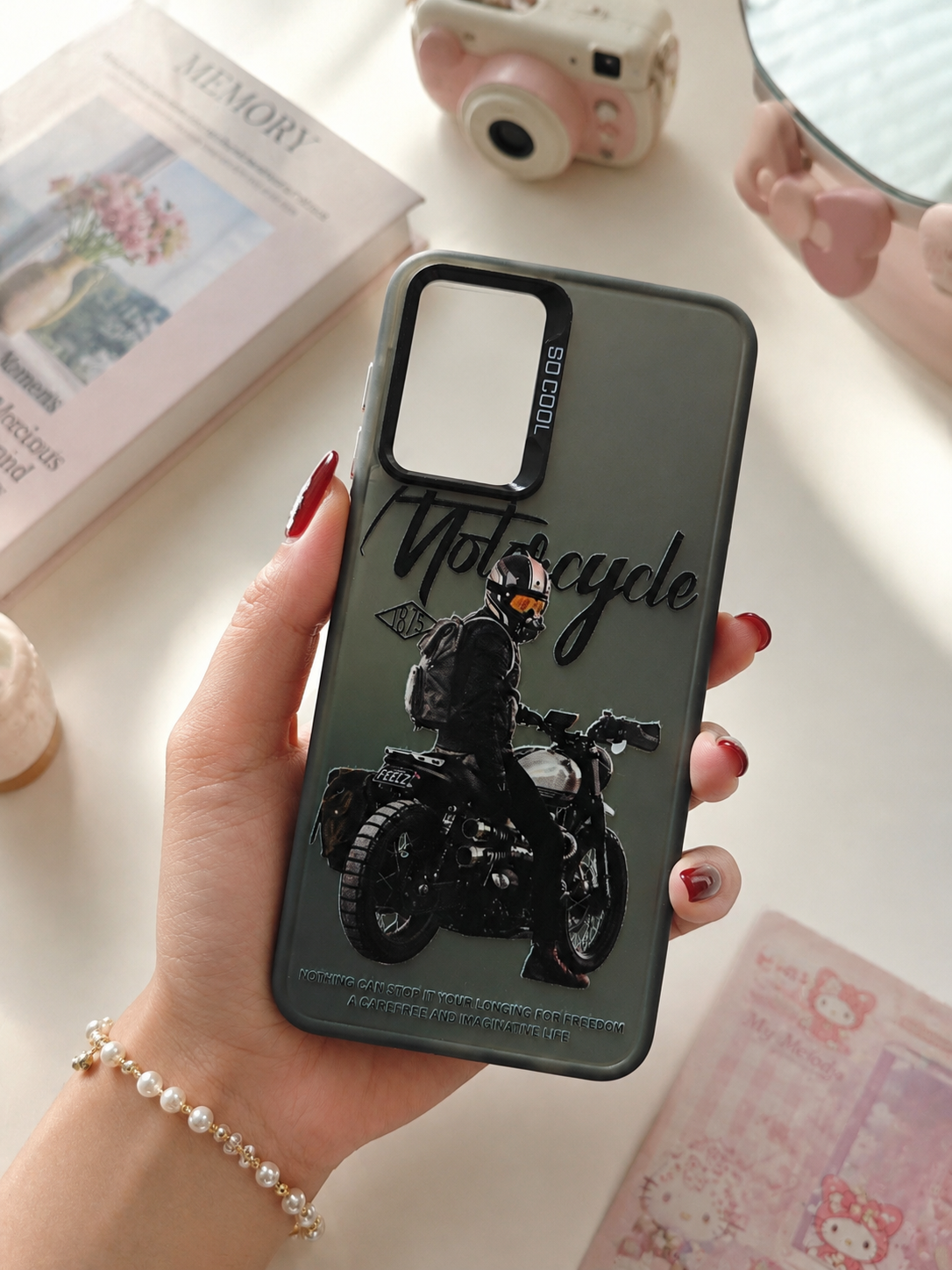 قاب طرح دار Socool برجسته شیائومی Note 12 pro 4g طرح موتور
