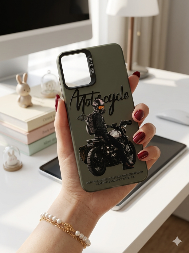 قاب طرح دار Socool برجسته سامسونگ A07 طرح موتور
