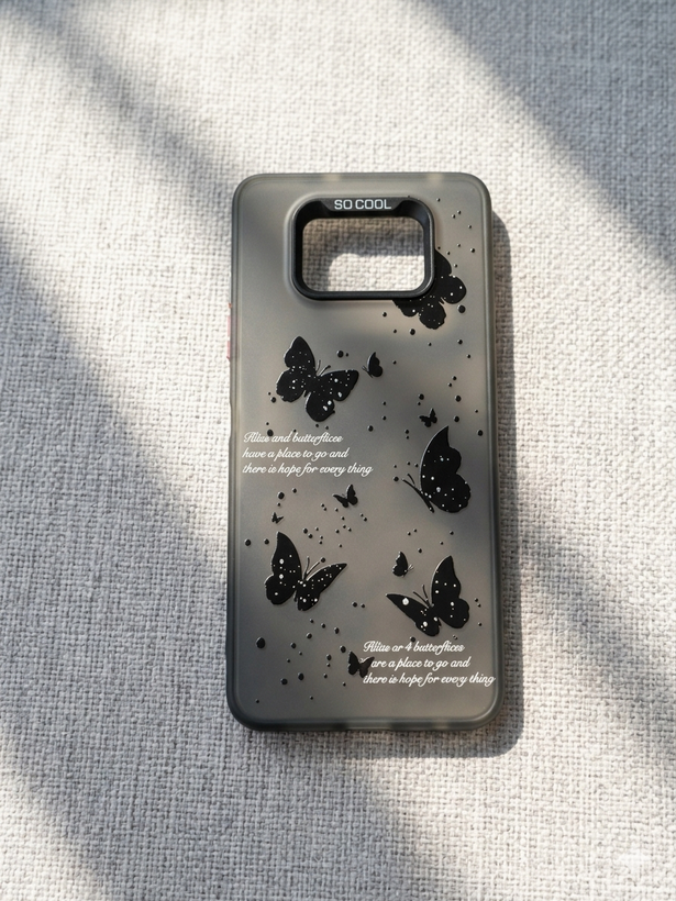 قاب طرح دار Socool برجسته شیائومی Poco X3 pro طرح پروانه ها