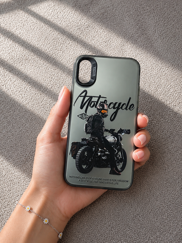 قاب طرح دار Socool برجسته iphone X طرح موتور