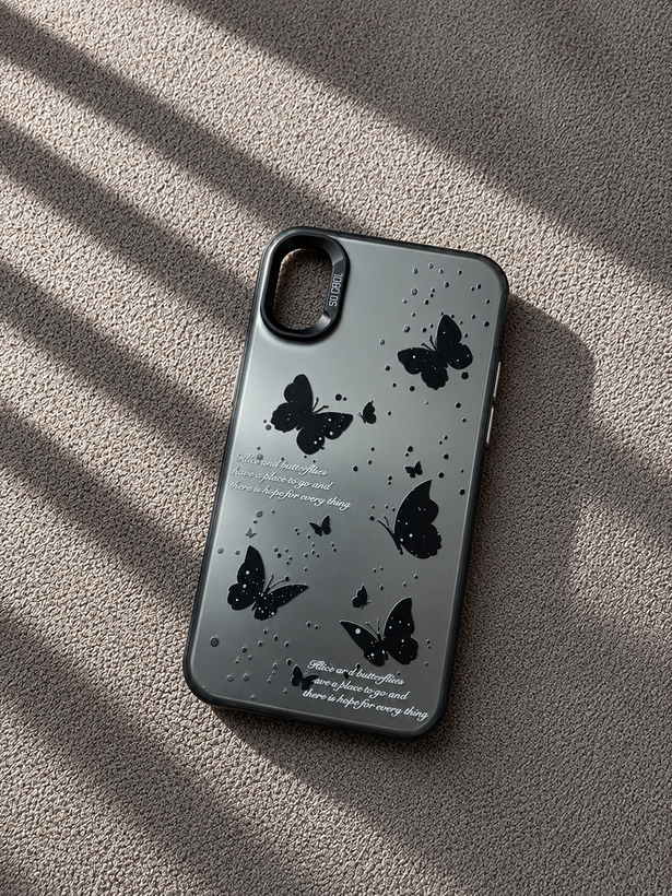قاب طرح دار Socool برجسته iphone X طرح پروانه