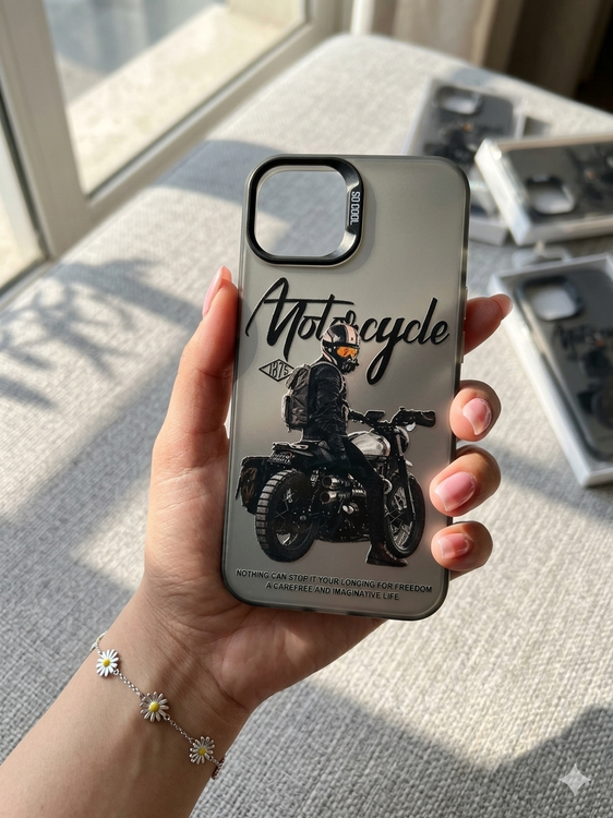 قاب طرح دار Socool برجسته آیفون ۱۳ (iphone 13) طرح موتور