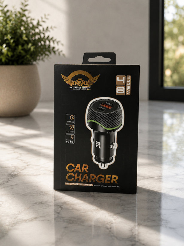 فندکی فست شارژ 48 وات برند BC مدل BC-Q11