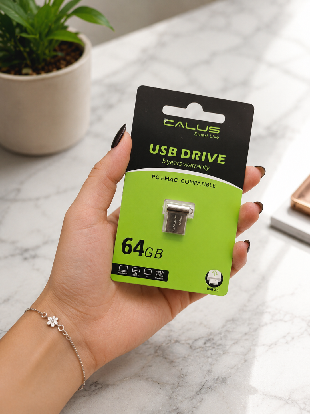 فلش 64 گیگ calus مدل USB 3.0