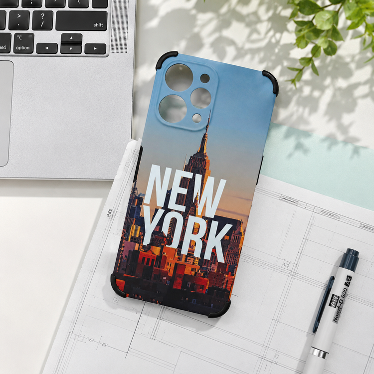 قاب طرح چاپی شیائومی Redmi 12 طرح New york