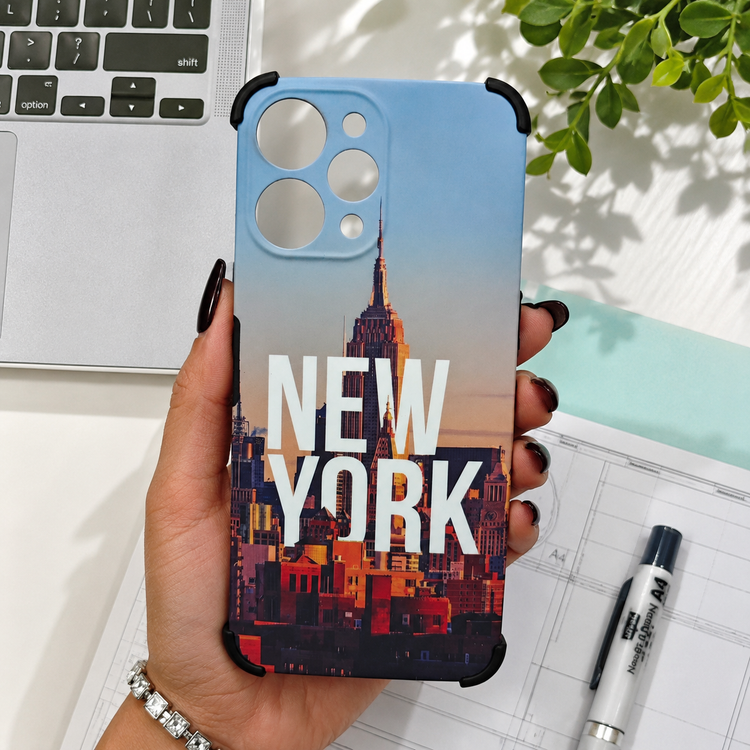 قاب طرح چاپی شیائومی Redmi 12 طرح New york