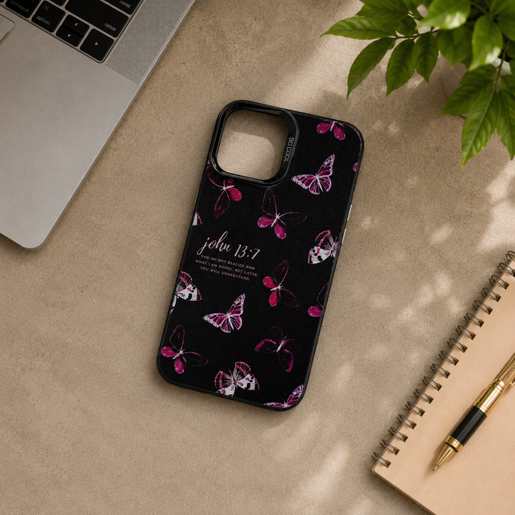 قاب طرح دار Socool آیفون ۱۳ ( iphone 13) طرح پروانه