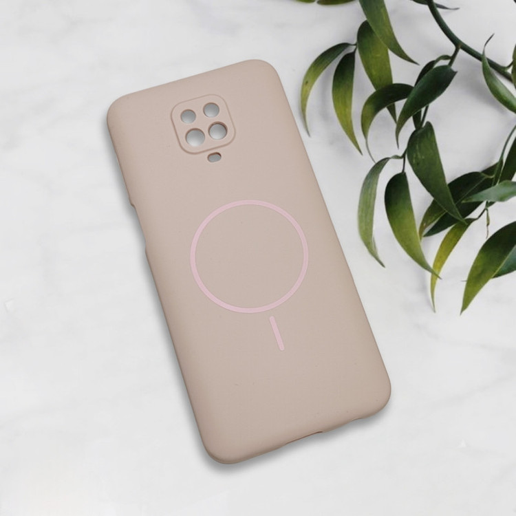 قاب سیلیکونی اورجینال طرح مگسیف شیائومی Note 9 pro