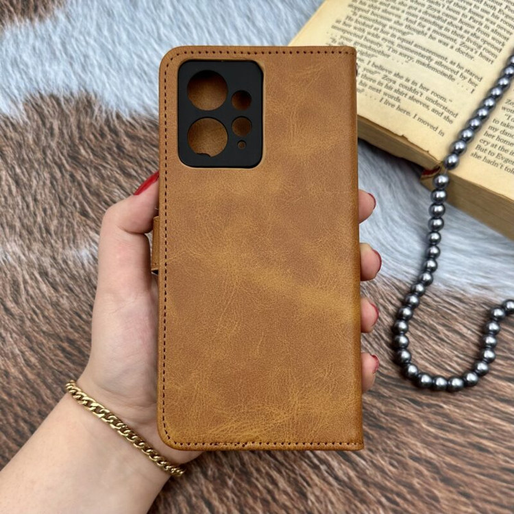 قاب کیفی چرمی شیائومی Note 12 4g