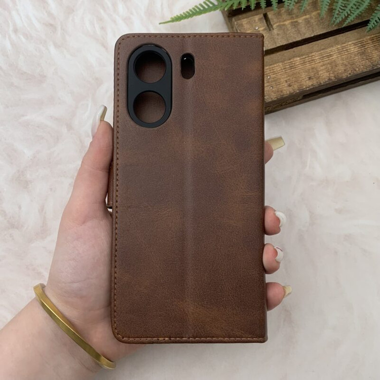 قاب کیفی چرمی شیائومی Redmi 13C