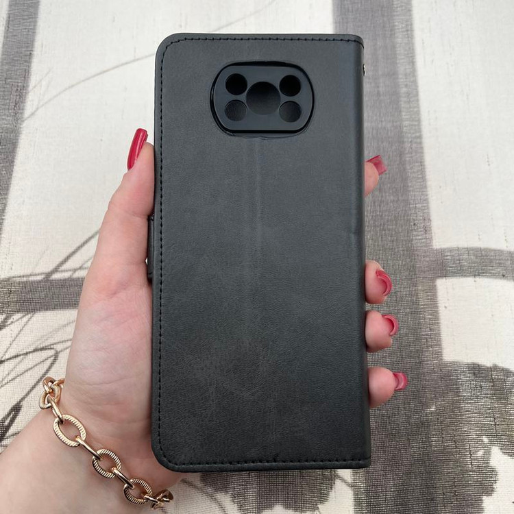 قاب کیفی چرمی شیائومی Poco x3 pro