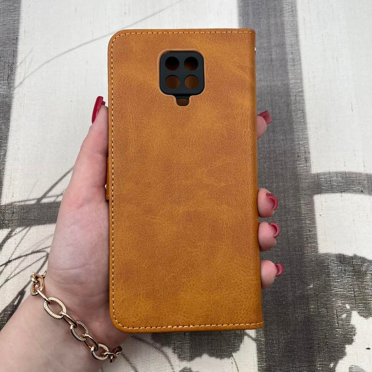 قاب کیفی چرمی شیائومی Note 9s