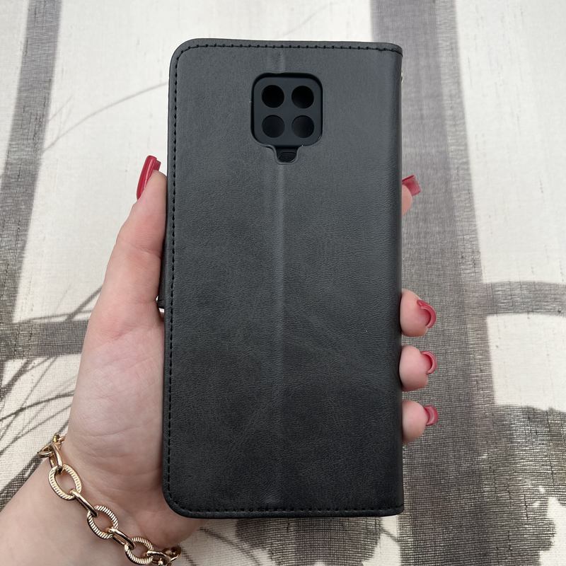 قاب کیفی چرمی شیائومی Note 9s