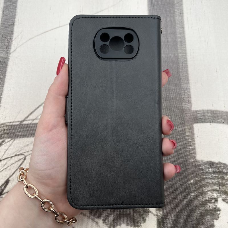 قاب کیفی چرمی شیائومی Poco x3 pro