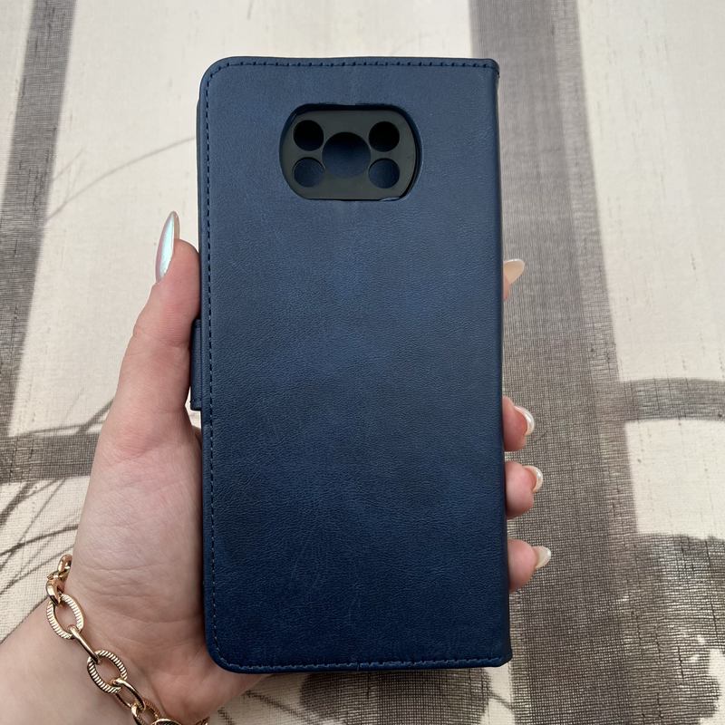 قاب کیفی چرمی شیائومی Poco x3 pro