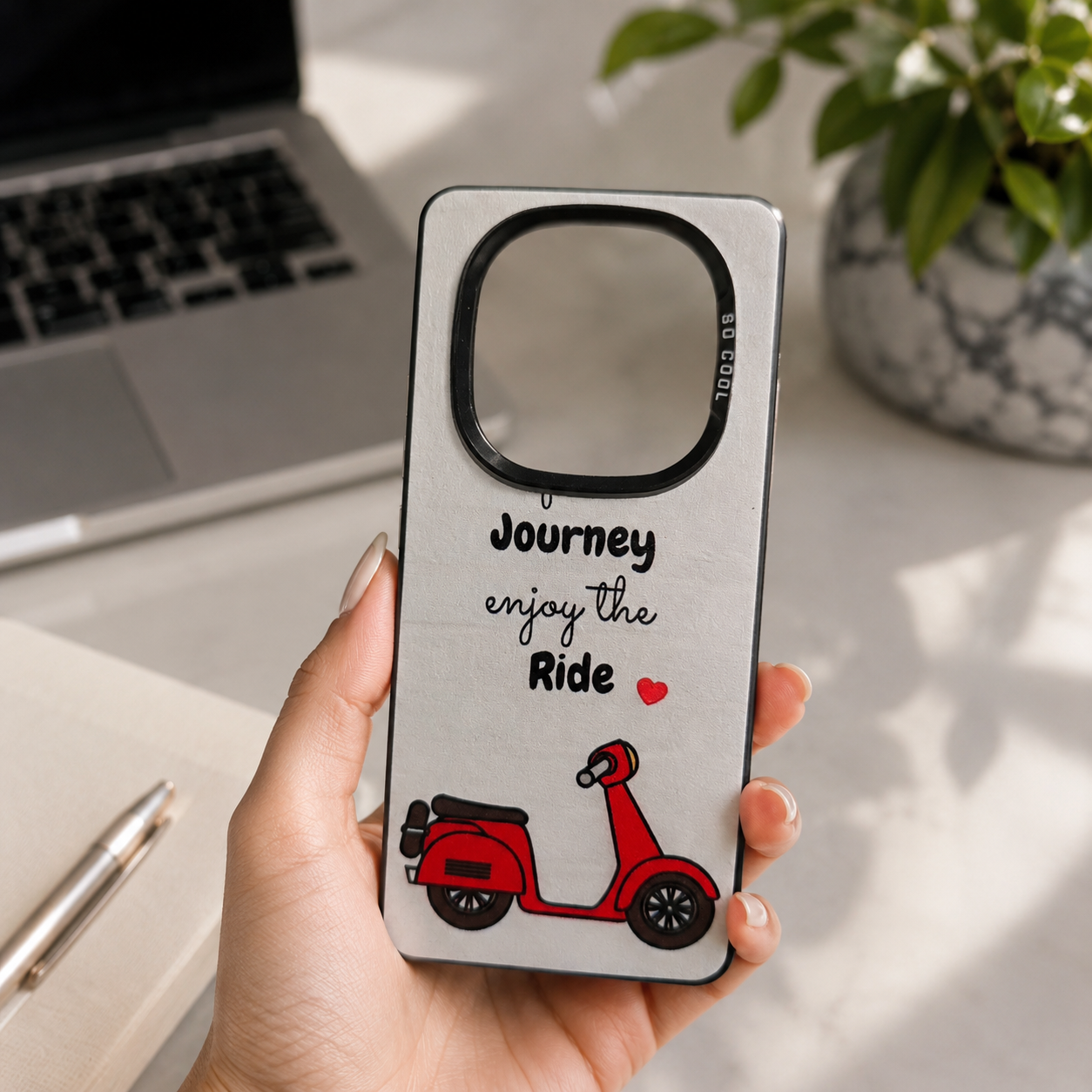 قاب طرح دار Socool شیائومی Note 14 pro 4g  طرح Ride