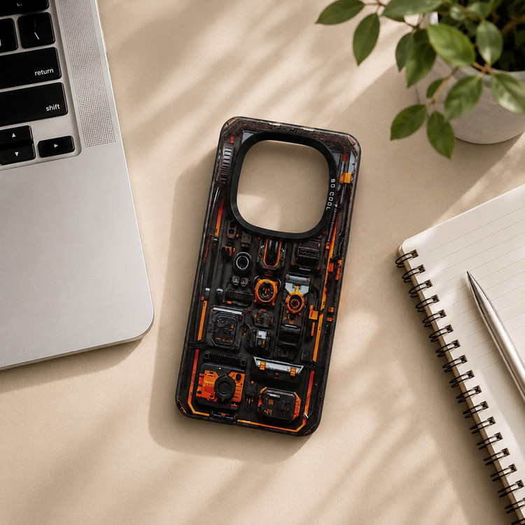 قاب طرح دار Socool شیائومی Note 14 pro 4g طرح صنعت