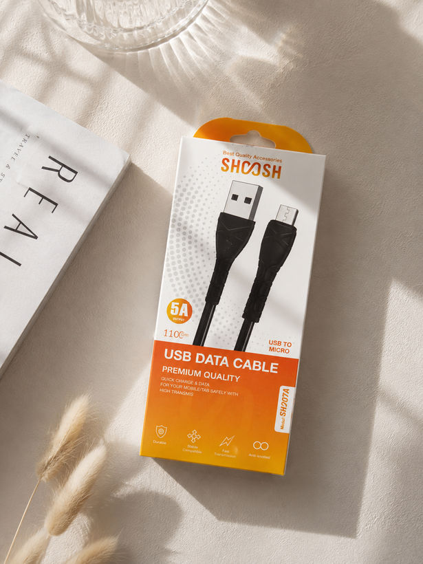 کابل شارژ میکرو شوش Shoosh مدل SH207A