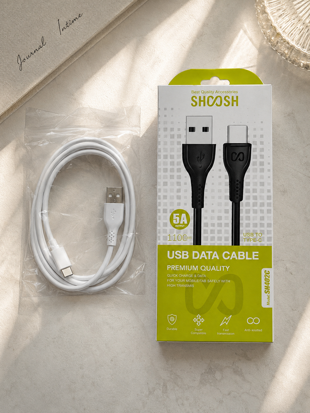 کابل شارژ تایپ سی شوش Shoosh مدل SH402C