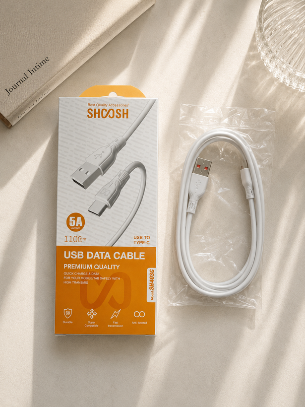 کابل شارژ تایپ سی شوش Shoosh مدل SH403C