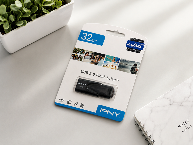 فلش ۳۲ گیگ برند PNY سرعت USB2
