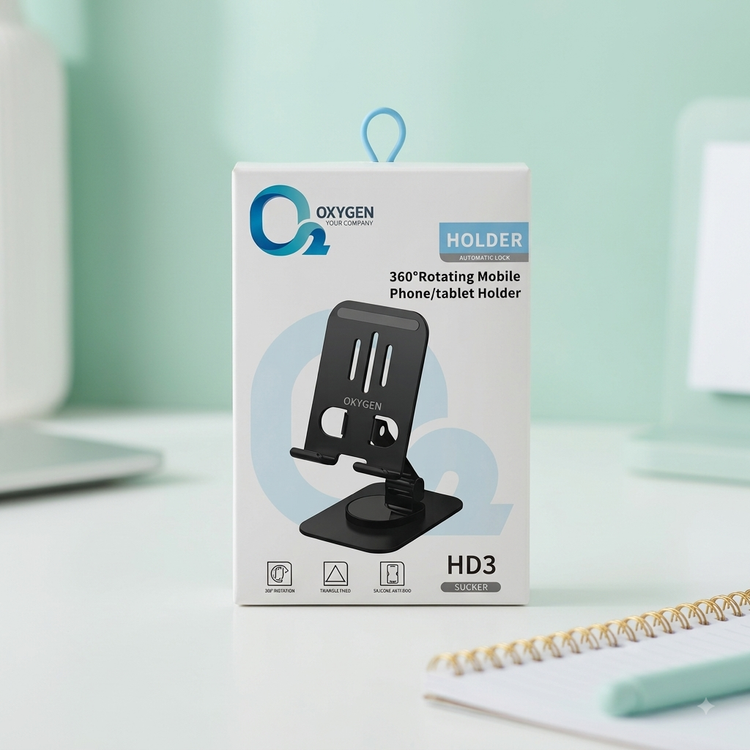 هولدر رومیزی فلزی اکسیژن مدل HD3