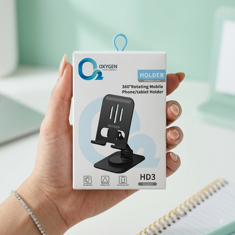 هولدر رومیزی فلزی اکسیژن مدل HD3