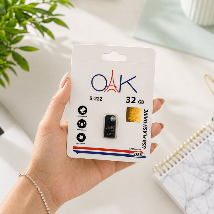 فلش ۳۲ گیگ برند OAK مدل S-222