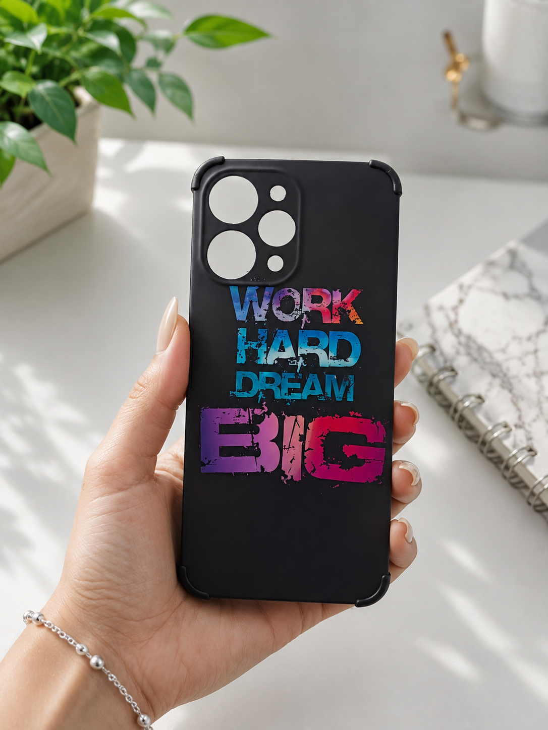 قاب طرح چاپی شیائومی Redmi 12 طرح Hard Work