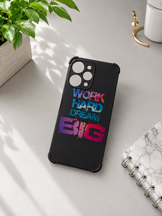 قاب طرح چاپی شیائومی Redmi 12 طرح Hard Work