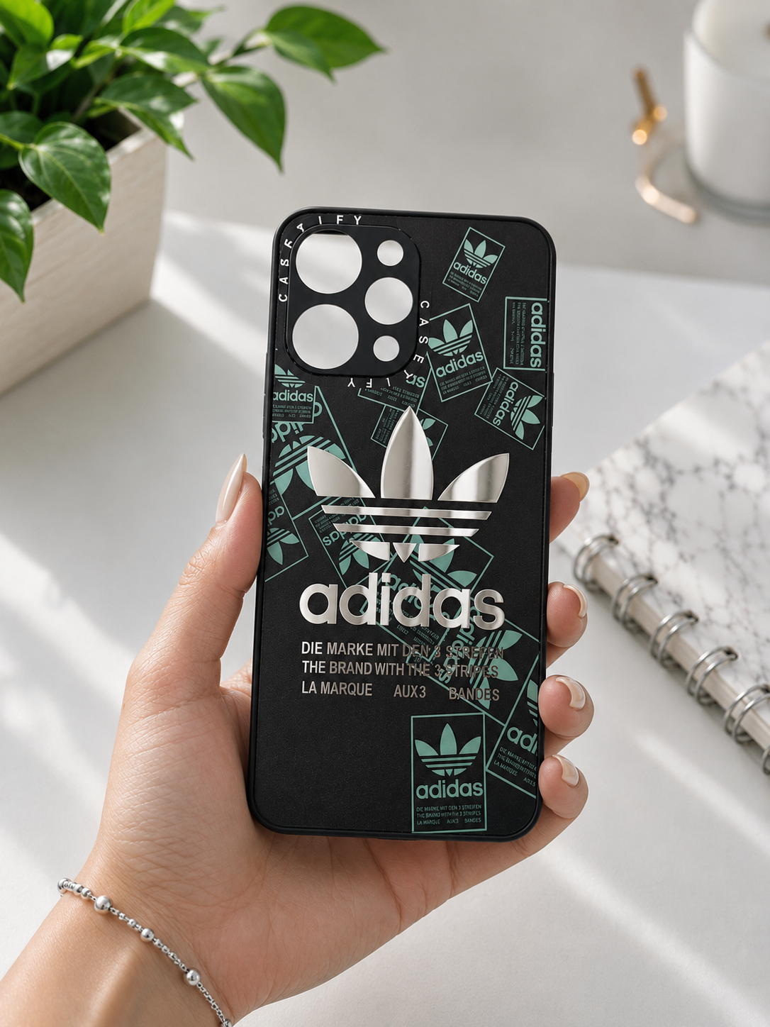 قاب Casetify شیائومی Redmi 12 طرح آدیداس