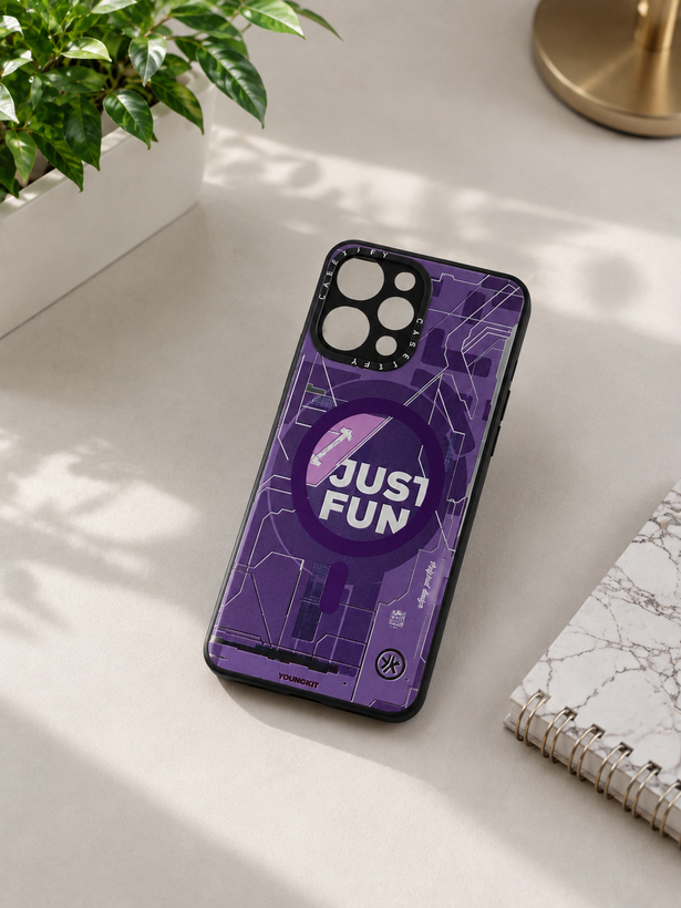 قاب Casetify شیائومی Redmi 12 طرح Just Fun