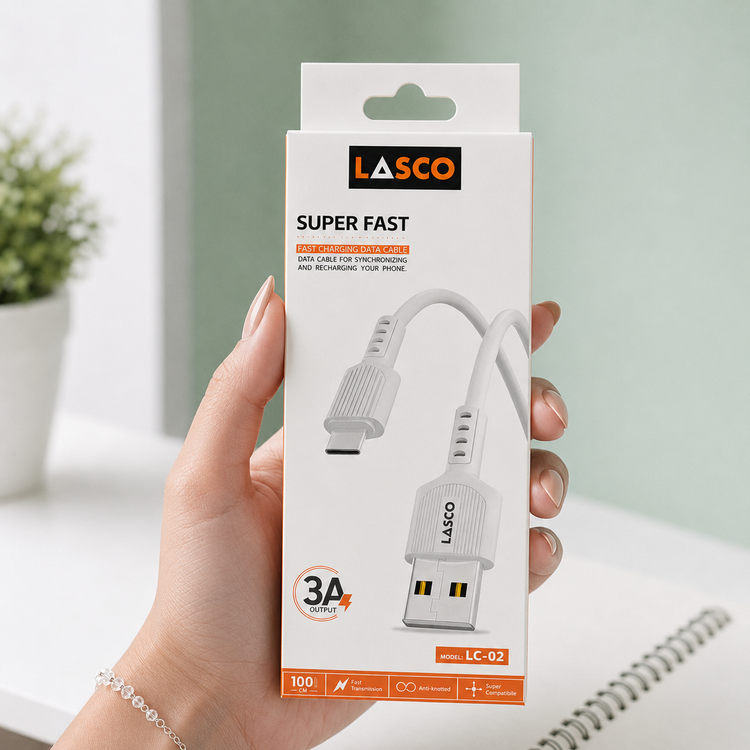 کابل شارژ میکرو LASCO مدل LC-02