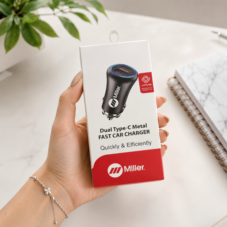 شارژر فندکی دو پورت Miller مدل CH-107