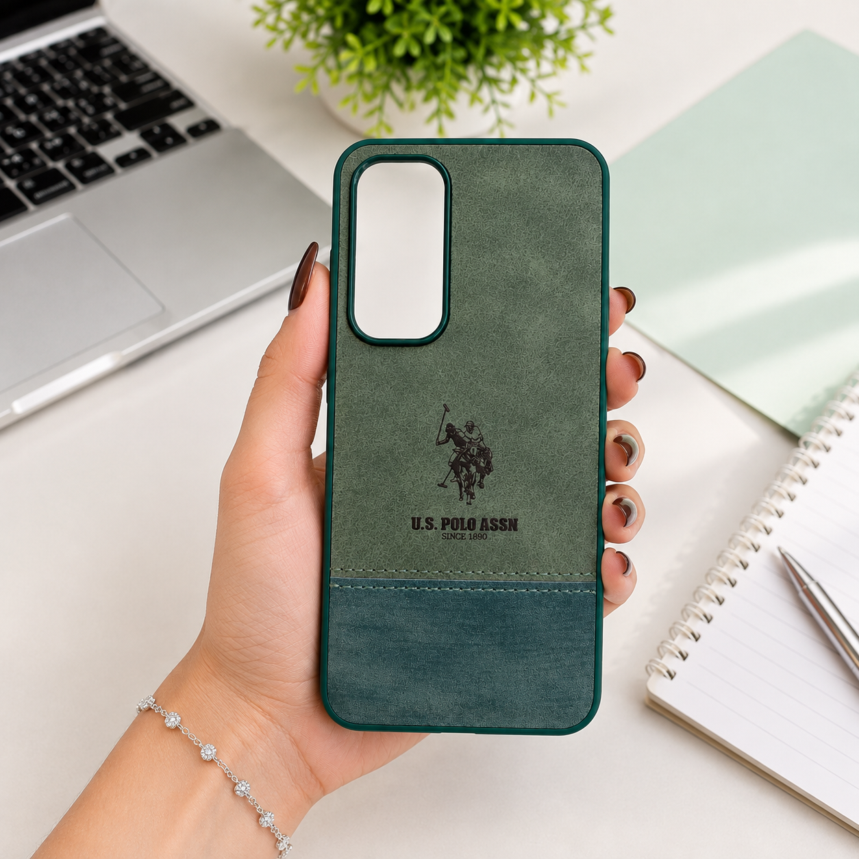 قاب طرح چرم POLO اورجینال شیائومی Note 12s