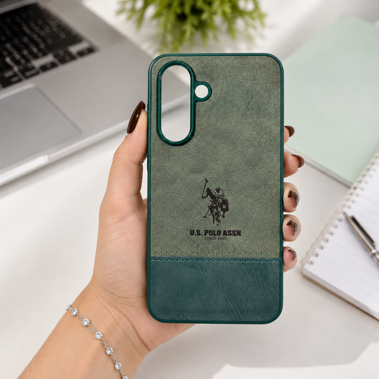 قاب دو تیکه طرح چرم POLO اورجینال سامسونگ A36